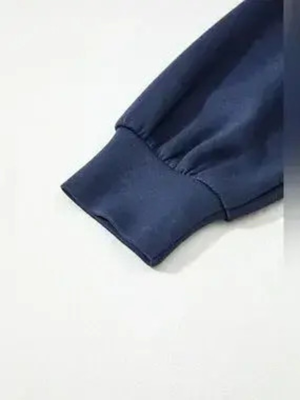 Color Block Patchwork V Neck Drawstring Hoodie - Picture 9 of 9